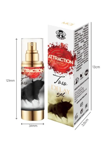 Гель-пролонгатор Retarding Gel Attraction Toro (30 мл) MAI (254785294)
