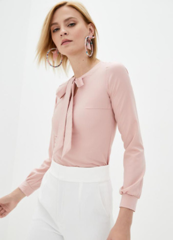 Розовая демисезонная женская блузка gabriela Podium