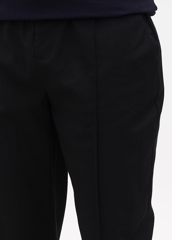 Черные кэжуал демисезонные классические брюки Boohoo