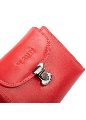 Жіночий шкіряний гаманець 12,5х10х2,5 см 4U Cavaldi (250096889)