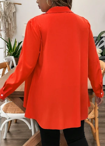 Красная блуза SHEIN