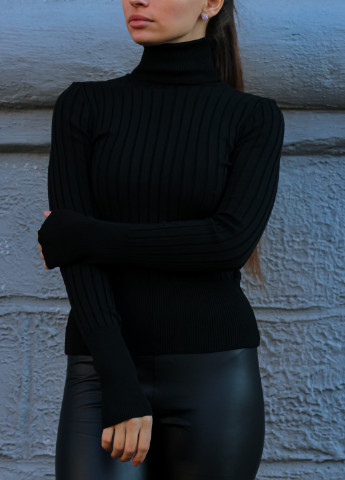 Гольф жіночий чорний Avrile (255065657)