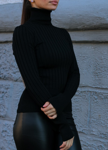 Гольф жіночий чорний Avrile (255065657)