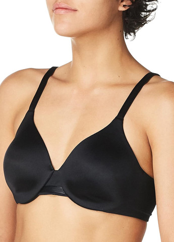 Чорний бралетт бюстгальтер Bali з кісточками нейлон