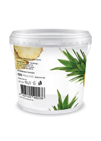 Маска альгінатна освітлююча Ананас-Вітамін С 15 г Tink (210247143)