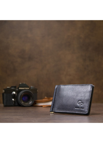 Чоловік шкіряний затиск для грошей 12х8х0,7 см Grande Pelle (250097138)