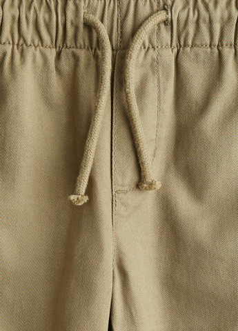 Серо-зеленые кэжуал демисезонные брюки джоггеры H&M