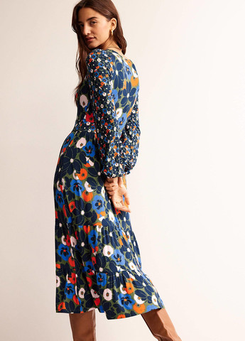 Комбінована кежуал сукня Boden з квітковим принтом