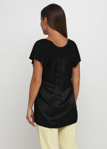 Черная летняя блуза Armani Exchange