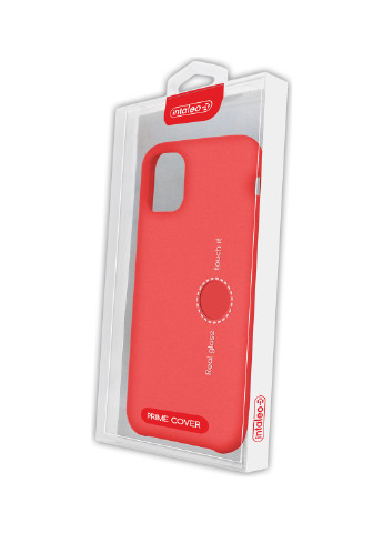 Чехол (Velvet) для (красный) Intaleo Apple iPhone 11 Pro Max красный