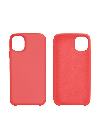 Чехол (Velvet) для (красный) Intaleo Apple iPhone 11 Pro Max красный