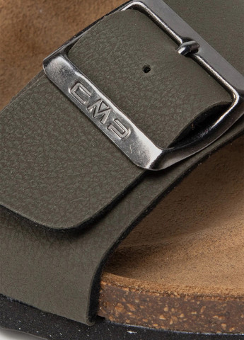 Хаки кэжуал шлепанцы CMP