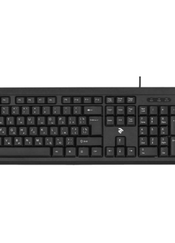 Клавіатура KS108 USB Black (-KS108UB) 2E (208683939)