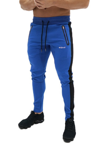 Синий демисезонный голубой спортивный костюм ECHT