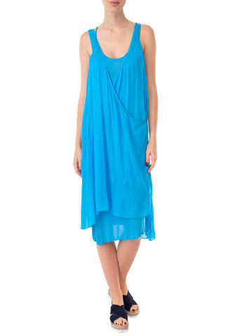 Блакитна кежуал сукня Cristina Gavioli
