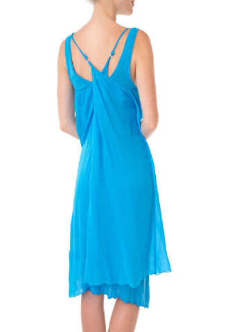 Блакитна кежуал сукня Cristina Gavioli