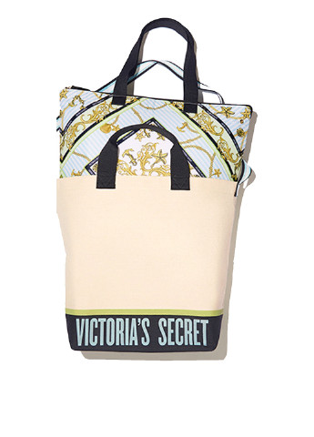 Сумка (2 шт, коврик) Victoria's Secret комбинированная пляжная