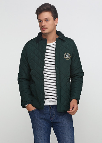 Зелена демісезонна куртка Polo Club