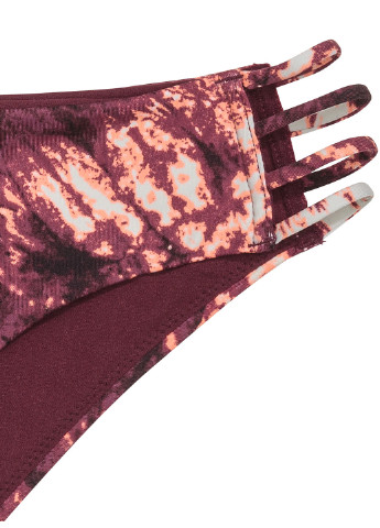 Бордовые купальные трусики H&M