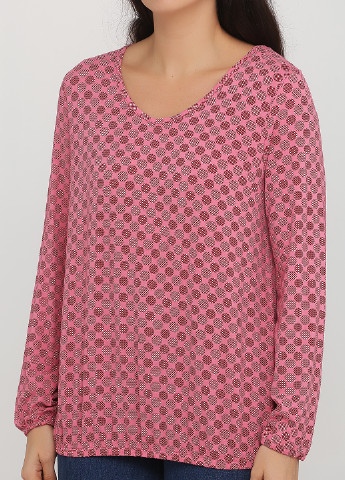 Розовая демисезонная блуза Gina Benotti
