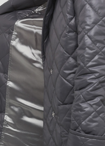 Темно-сіра зимня куртка MaCo exclusive