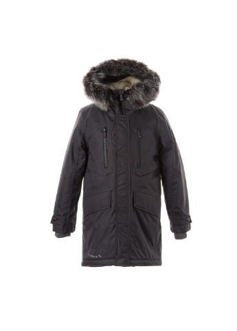 Серое зимнее Пальто зимнее DAVID Huppa