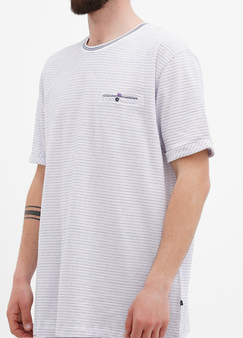 Сиреневая футболка Benson & Cherry