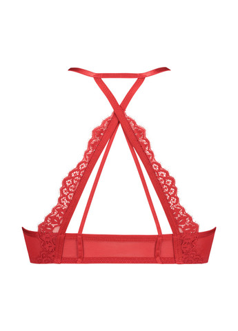 Красный балконет бюстгальтер Hunkemoller с косточками полиамид, кружево
