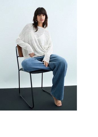 Белый демисезонный джемпер джемпер SHEIN