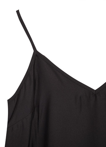 Черное кэжуал платье платье-комбинация Asos однотонное