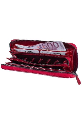 Жіночий шкіряний гаманець 20х10,5х2,5 см Desisan (253027309)