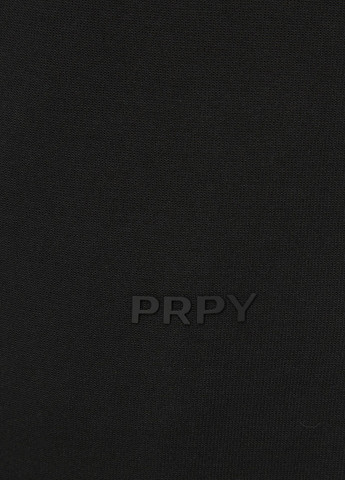 Черные кэжуал демисезонные прямые брюки PRPY