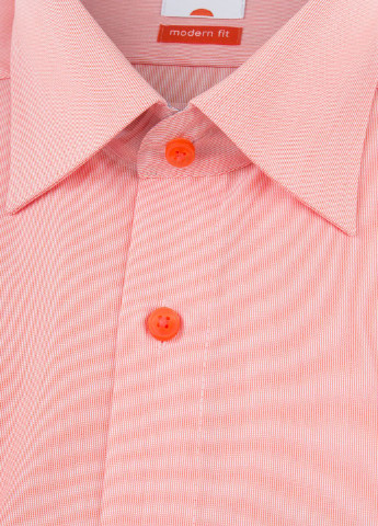 Розовая кэжуал рубашка Olymp с коротким рукавом