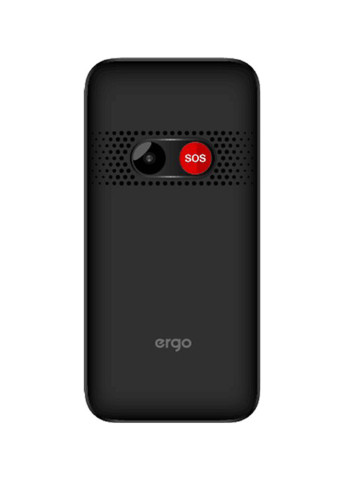 Мобильный телефон Ergo f186 solace black (138565688)