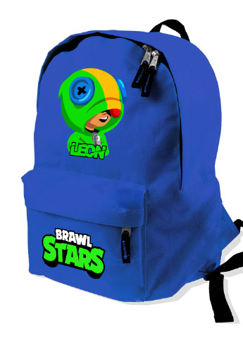 Детский рюкзак Леон Бравл Старс (Leon Brawl Stars) (9263-1015) MobiPrint (217363554)
