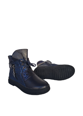 Темно-синие кэжуал осенние ботинки Y Top
