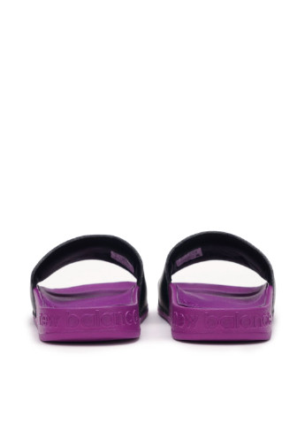 Фиолетовые шлепанцы New Balance