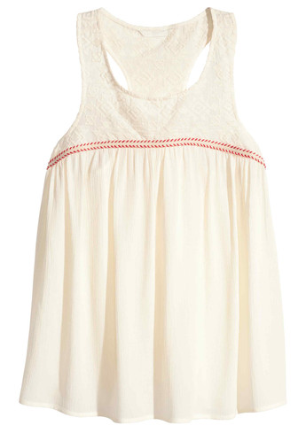 Біла блуза H&M