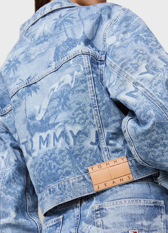 Синяя летняя куртка Tommy Jeans