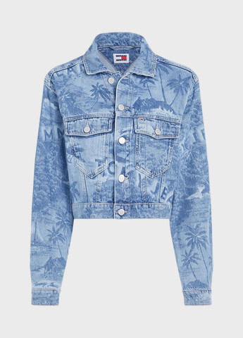 Синяя летняя куртка Tommy Jeans
