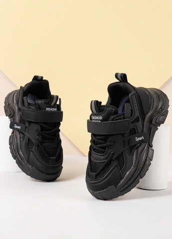 Черные демисезонные кроссовки SHEIN