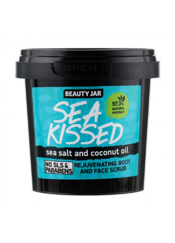 Скраб для тіла та обличчя Sea Kissed 200 г Beauty Jar (251853494)