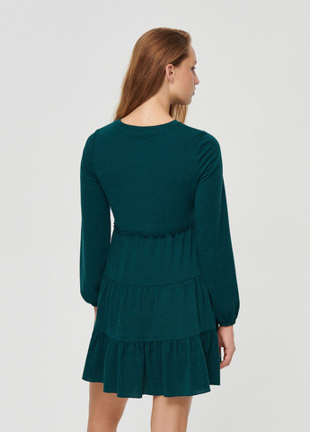 Морской волны кэжуал платье House однотонное