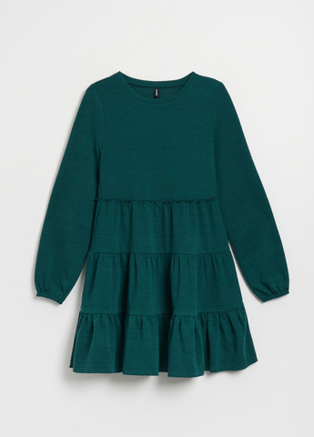 Морской волны кэжуал платье House однотонное