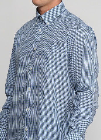 Светло-синяя кэжуал рубашка в клетку OVS с длинным рукавом