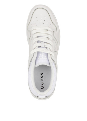 Белые демисезонные кроссовки Guess