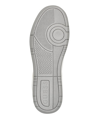 Белые демисезонные кроссовки Guess