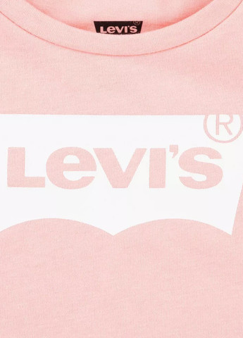 Розовая летняя футболка Levi's