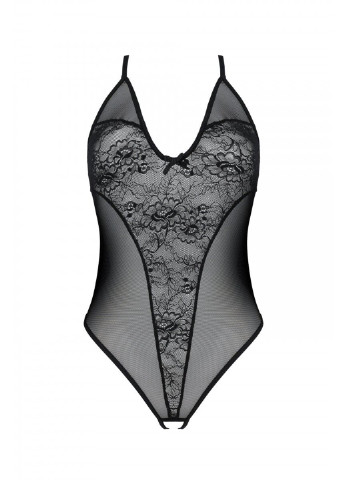 Боді з ажурним декором та відкритим кроком Ursula Body white XXL/XXXL — Passion (255459589)