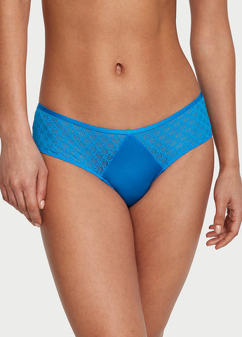 Темно-блакитний демісезонний комплект (бюстгальтер, трусики) Victoria's Secret